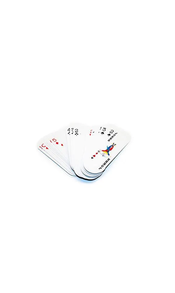 13781 Playing Cards With Plastic Case - Blue