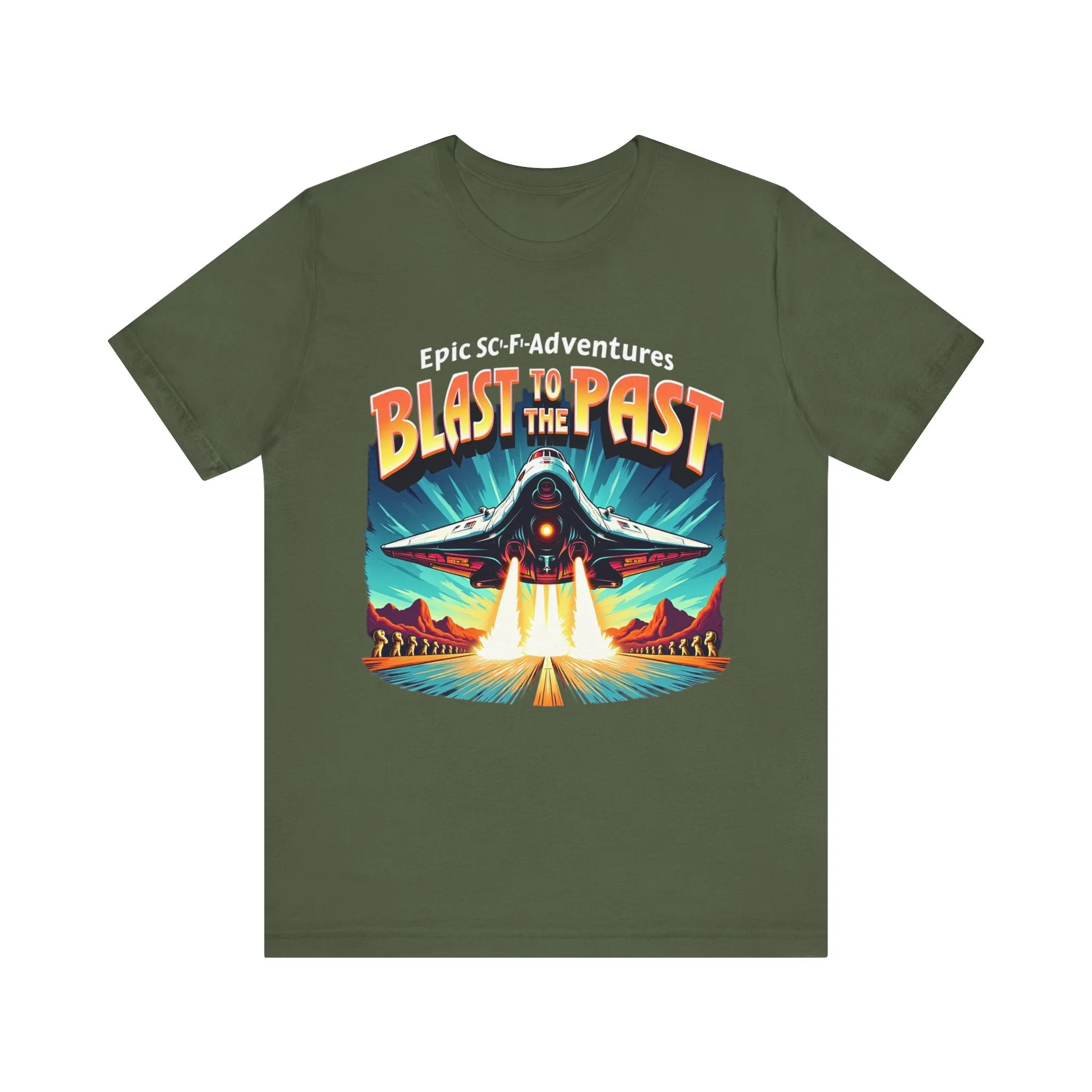 80s Sci-Fi Time Travel T Shirt