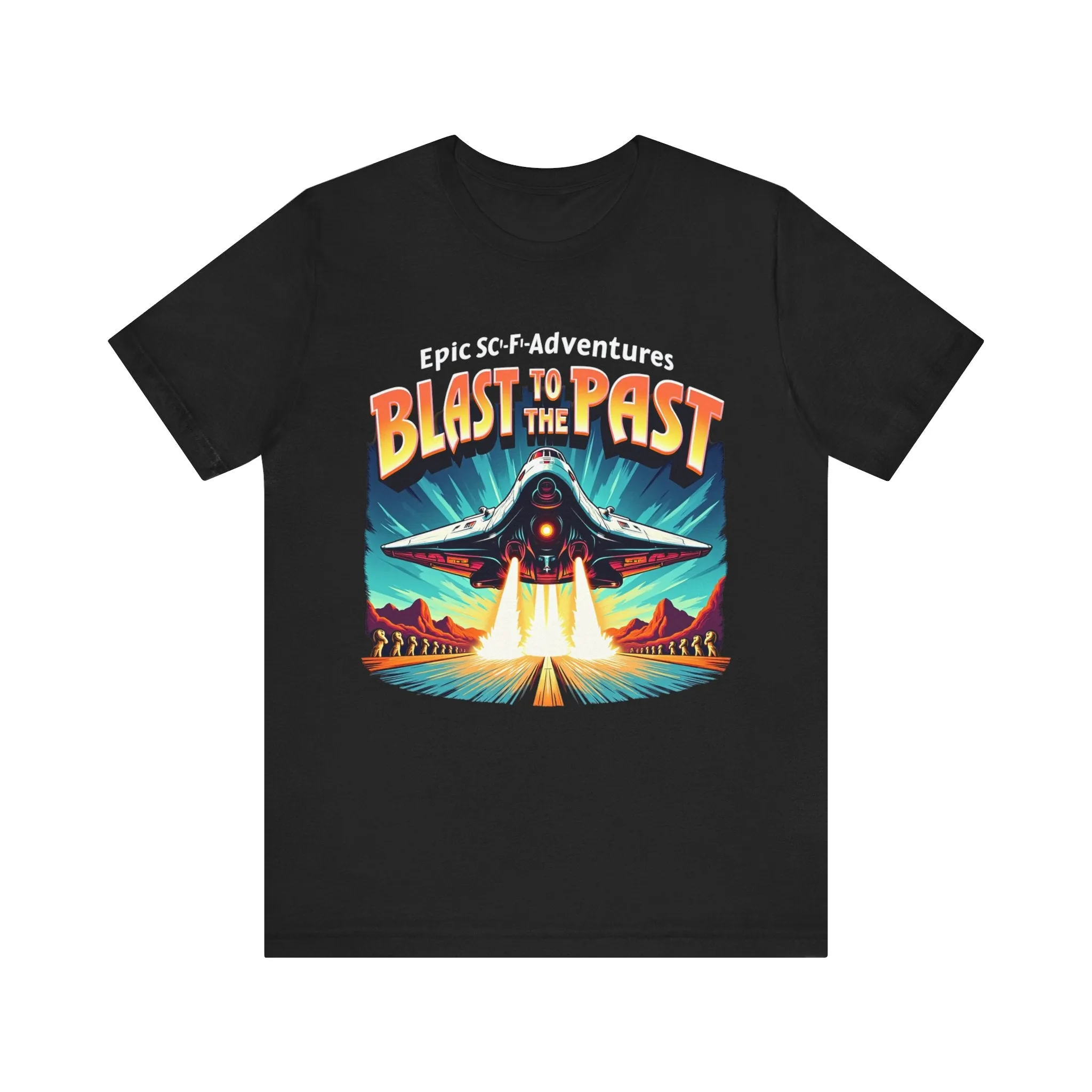 80s Sci-Fi Time Travel T Shirt