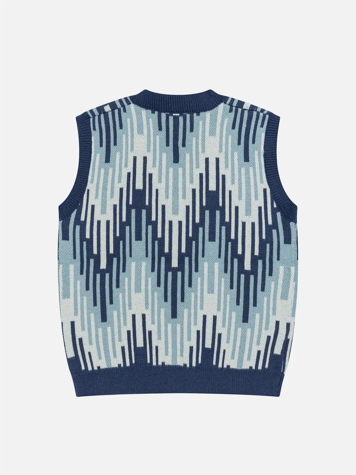 Aelfric Eden Color Blocking Stripe Sweater Vest