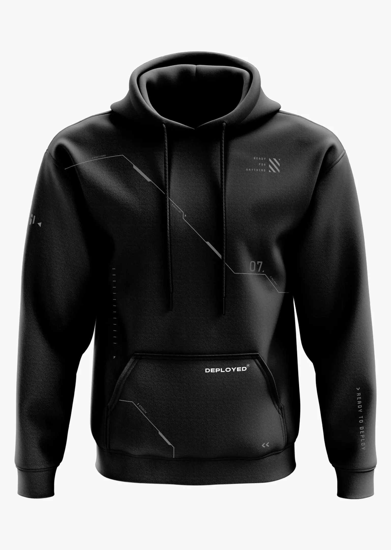 Agent 07 Deployed Hoodie Snow Soft Premium Hoodie