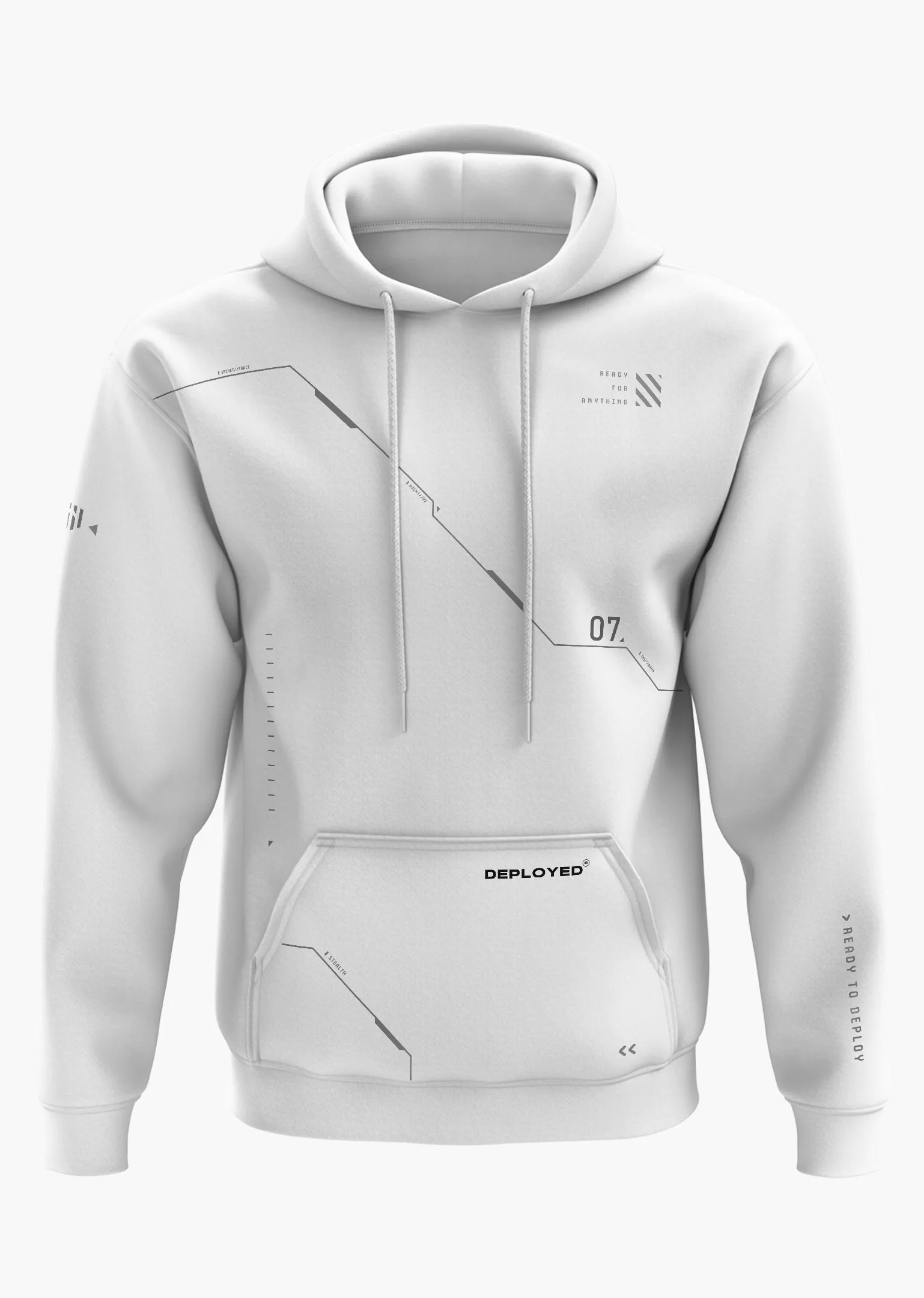 Agent 07 Deployed Hoodie Snow Soft Premium Hoodie