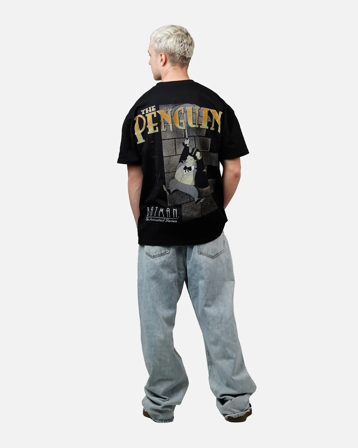 American Thrift X DC The Penguin Heavyweight T-Shirt Black