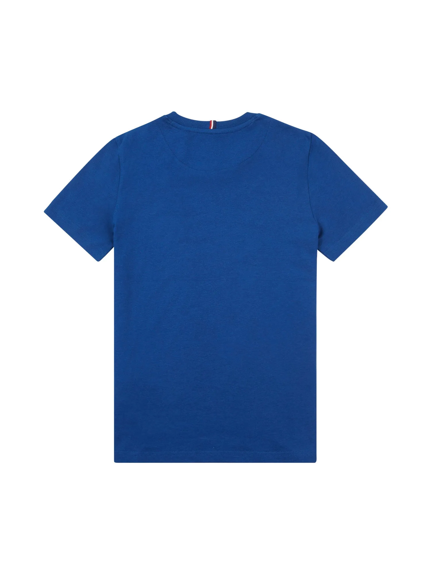 Boys Double Horsemen T- Shirt in Navy Peony