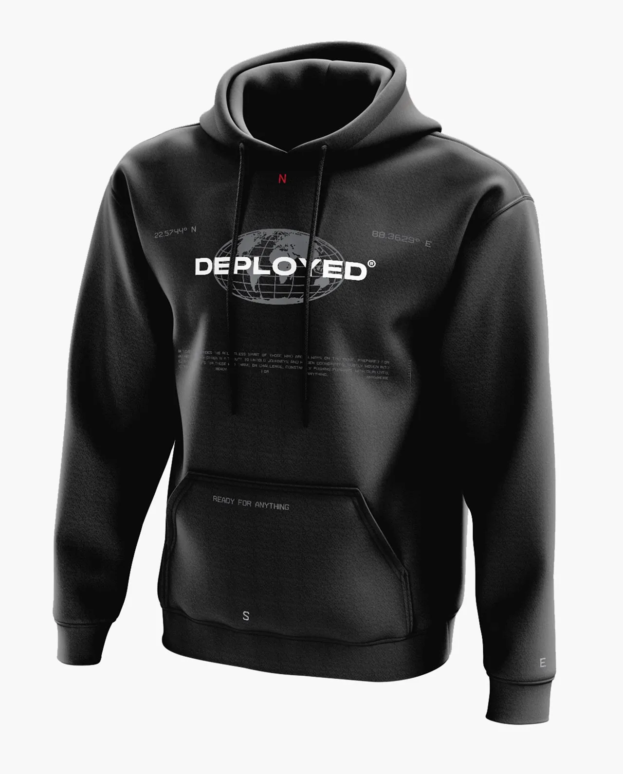 DEPLOYED WORLDWIDE Snow Soft Premium Hoodie