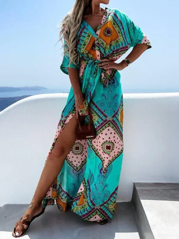 Elegant Flowing Bohemian Chiffon Skirt