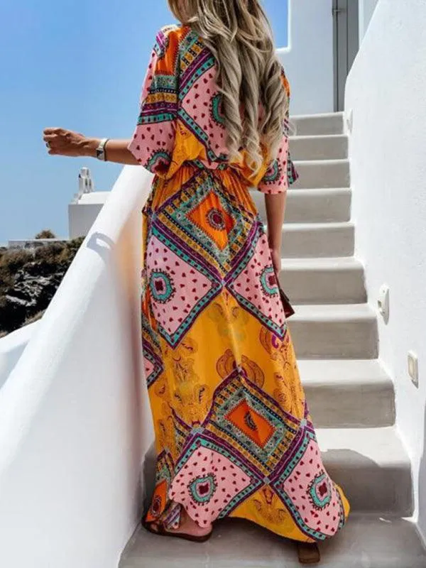 Elegant Flowing Bohemian Chiffon Skirt