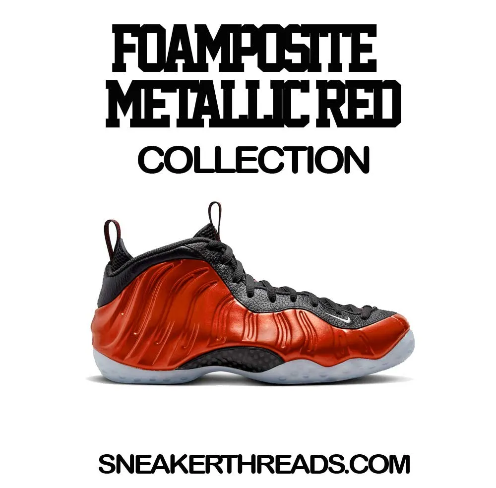 Foamposite Metallic Red Fresh Foams Hoody