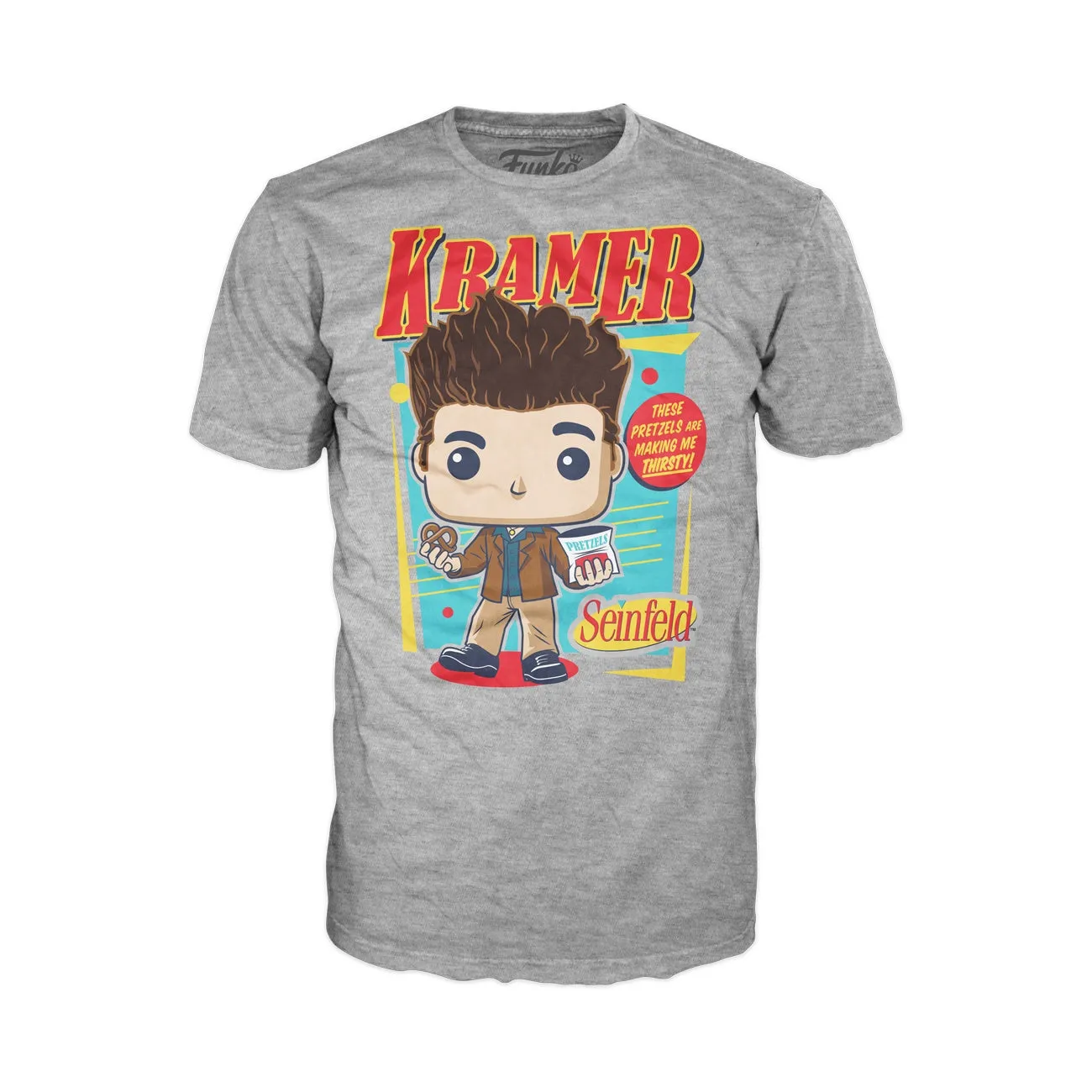 Funko POP! Tees: Seinfeld - Kramer Pretzel