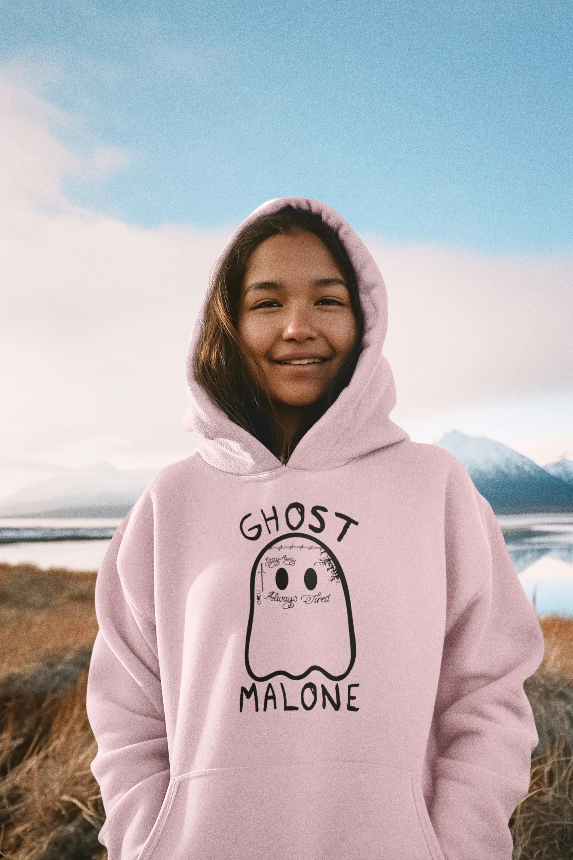 GHOST MALONE SOFT STYLE HOODIE