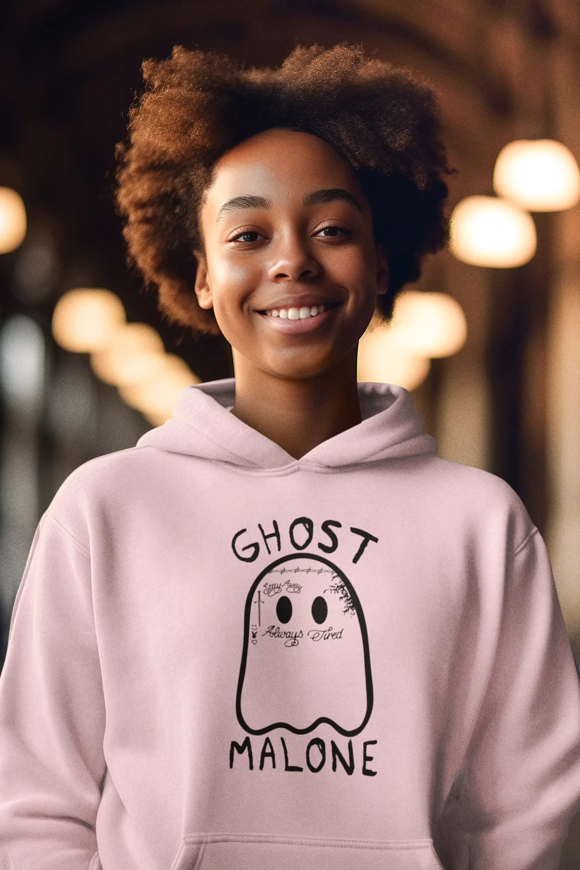 GHOST MALONE SOFT STYLE HOODIE