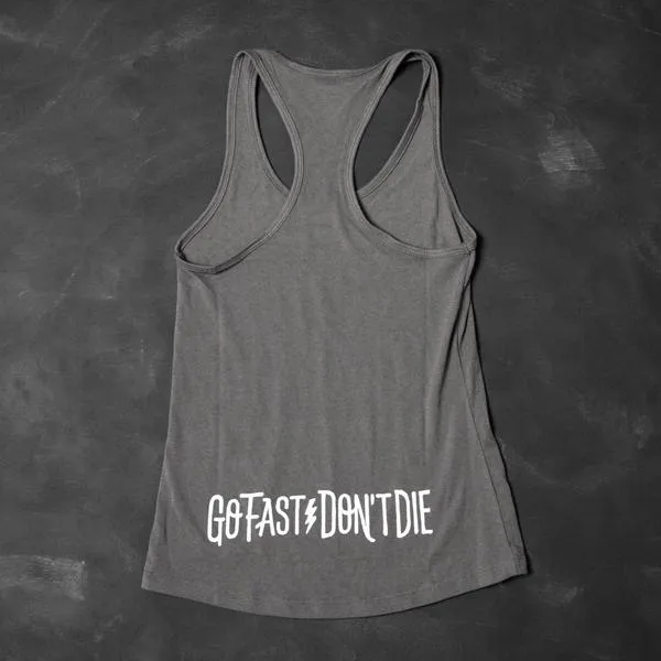 Go Fast Don't Die "Speed Thrills" Women's Tank