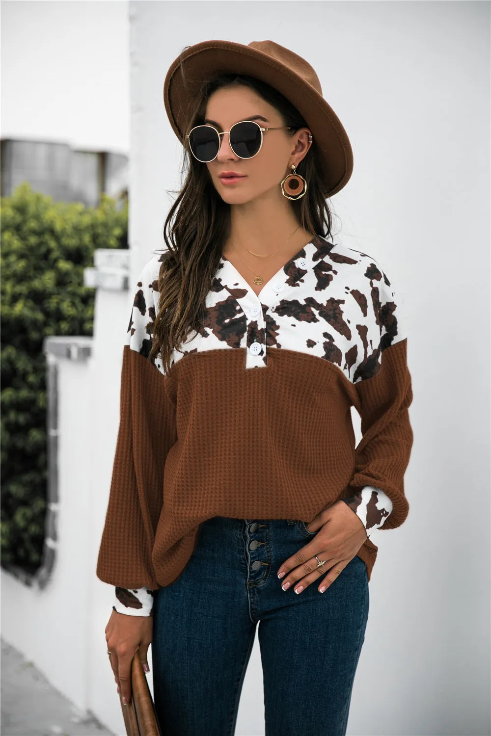 Julia Fashion - Cozy Comfortable Patterned T-Shirts