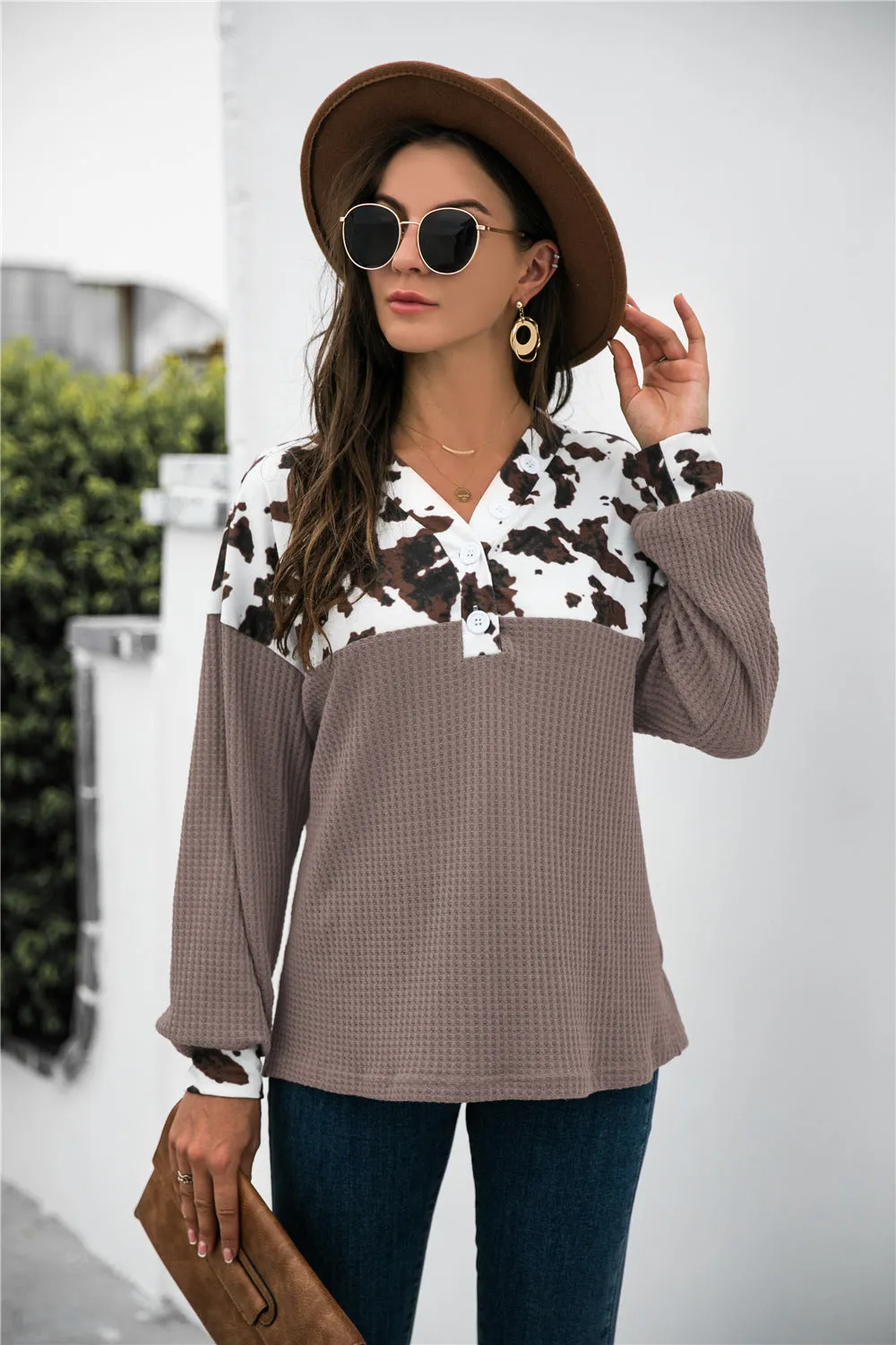 Julia Fashion - Cozy Comfortable Patterned T-Shirts