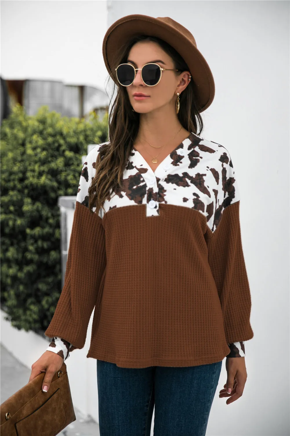 Julia Fashion - Cozy Comfortable Patterned T-Shirts