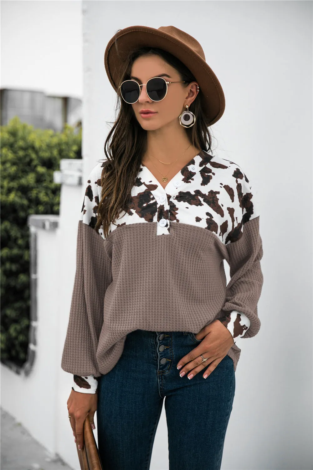 Julia Fashion - Cozy Comfortable Patterned T-Shirts