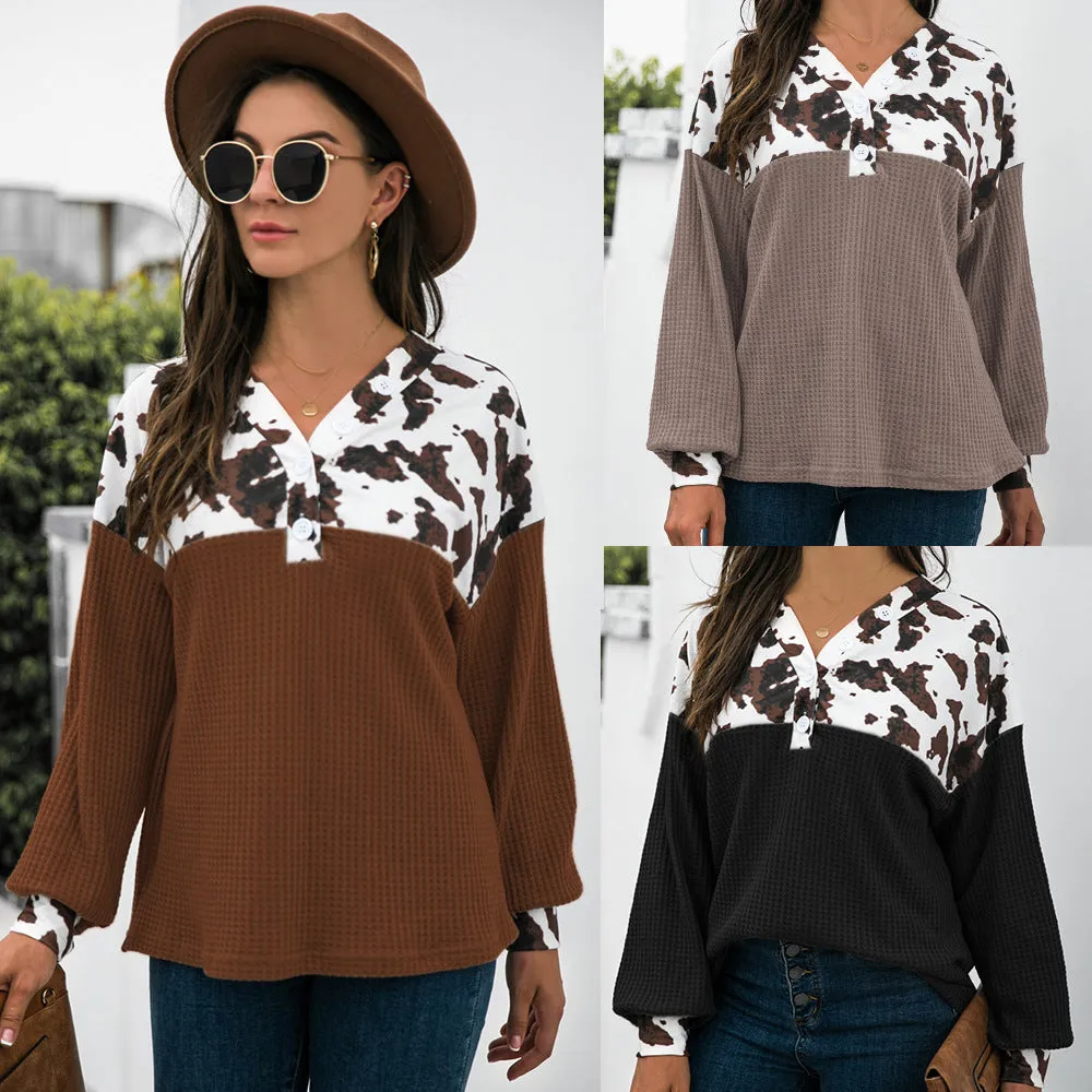 Julia Fashion - Cozy Comfortable Patterned T-Shirts