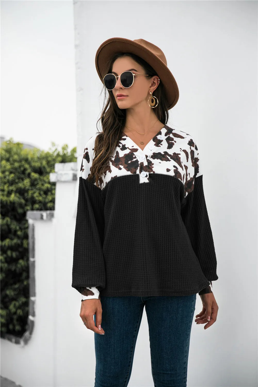 Julia Fashion - Cozy Comfortable Patterned T-Shirts