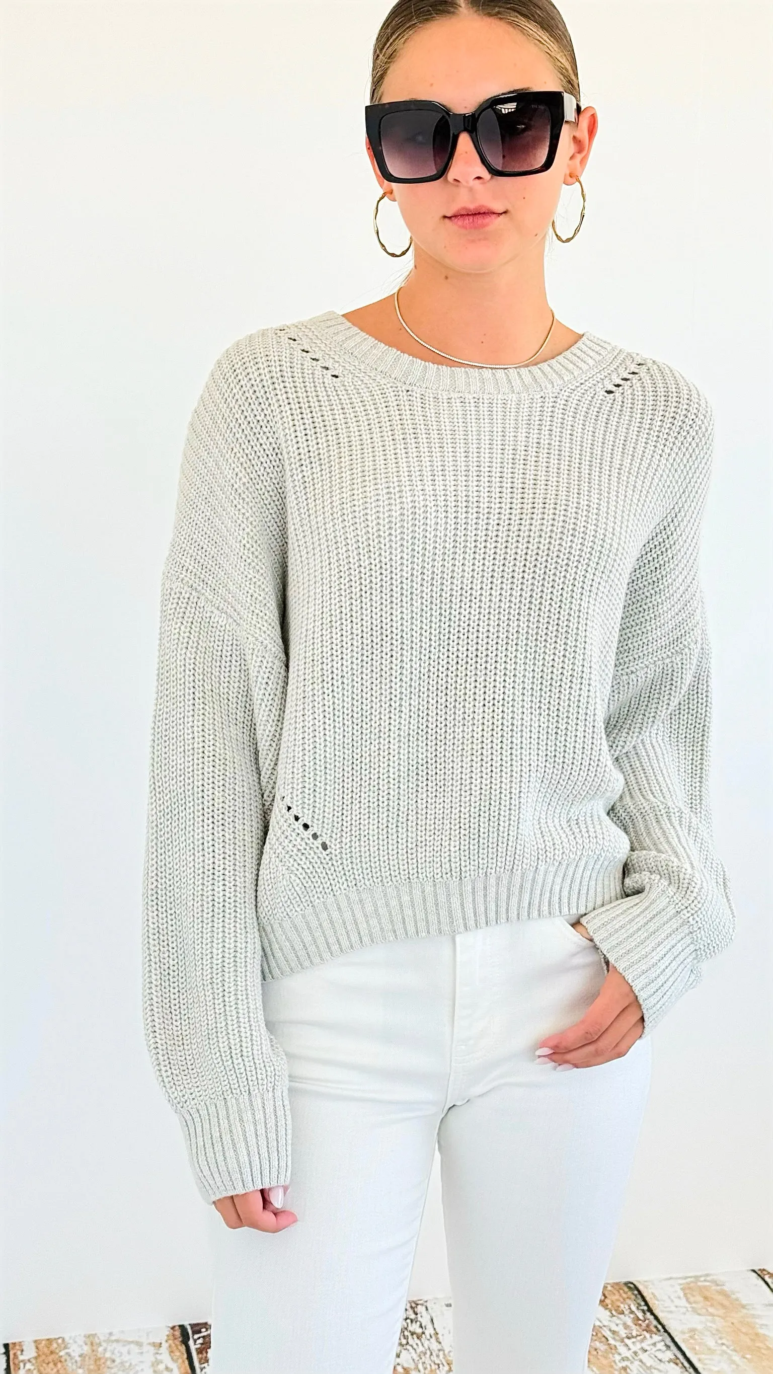 Long Sleeve Knit Sweater