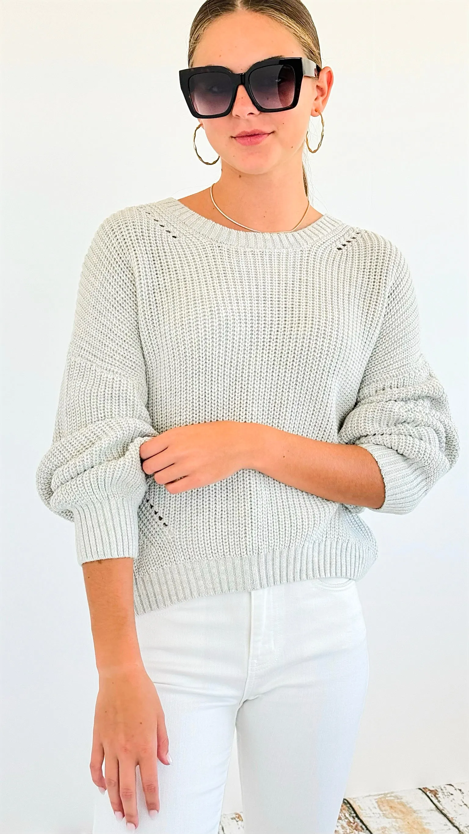 Long Sleeve Knit Sweater