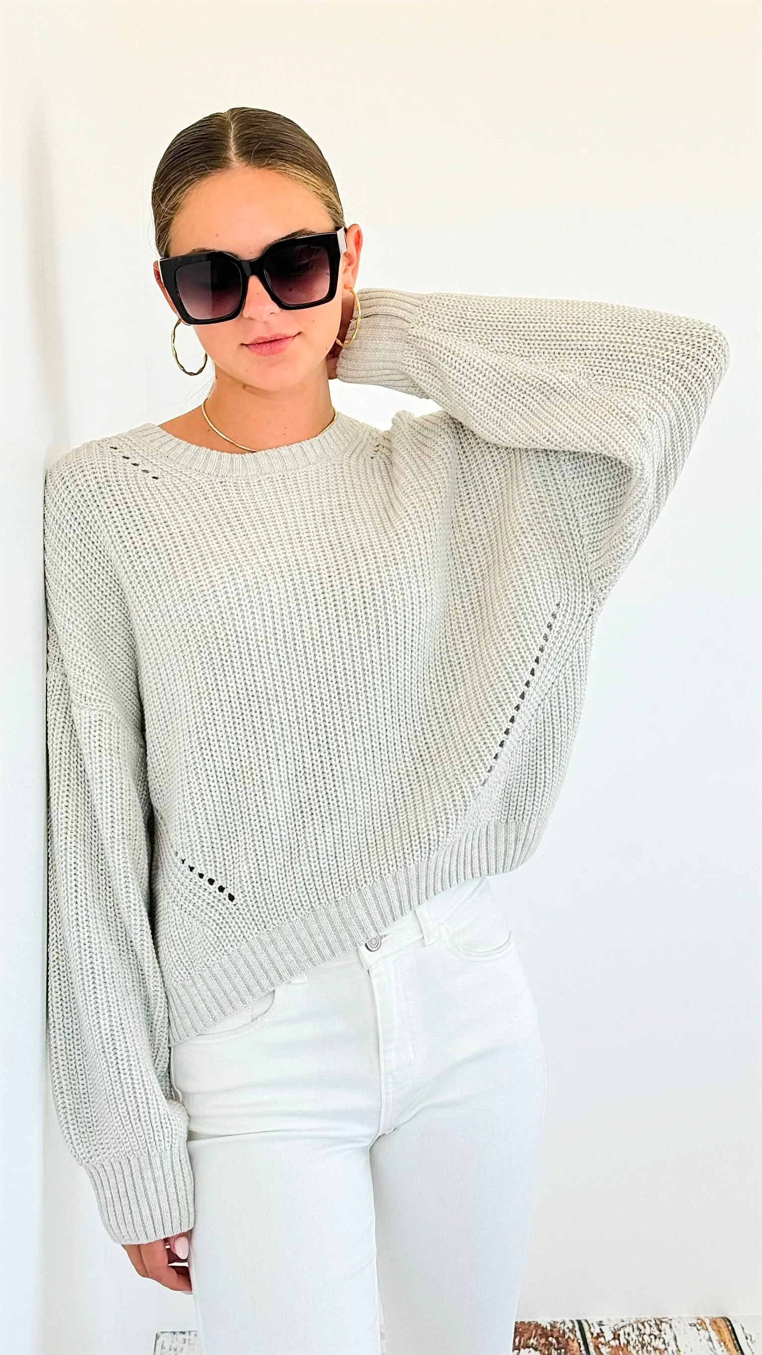 Long Sleeve Knit Sweater