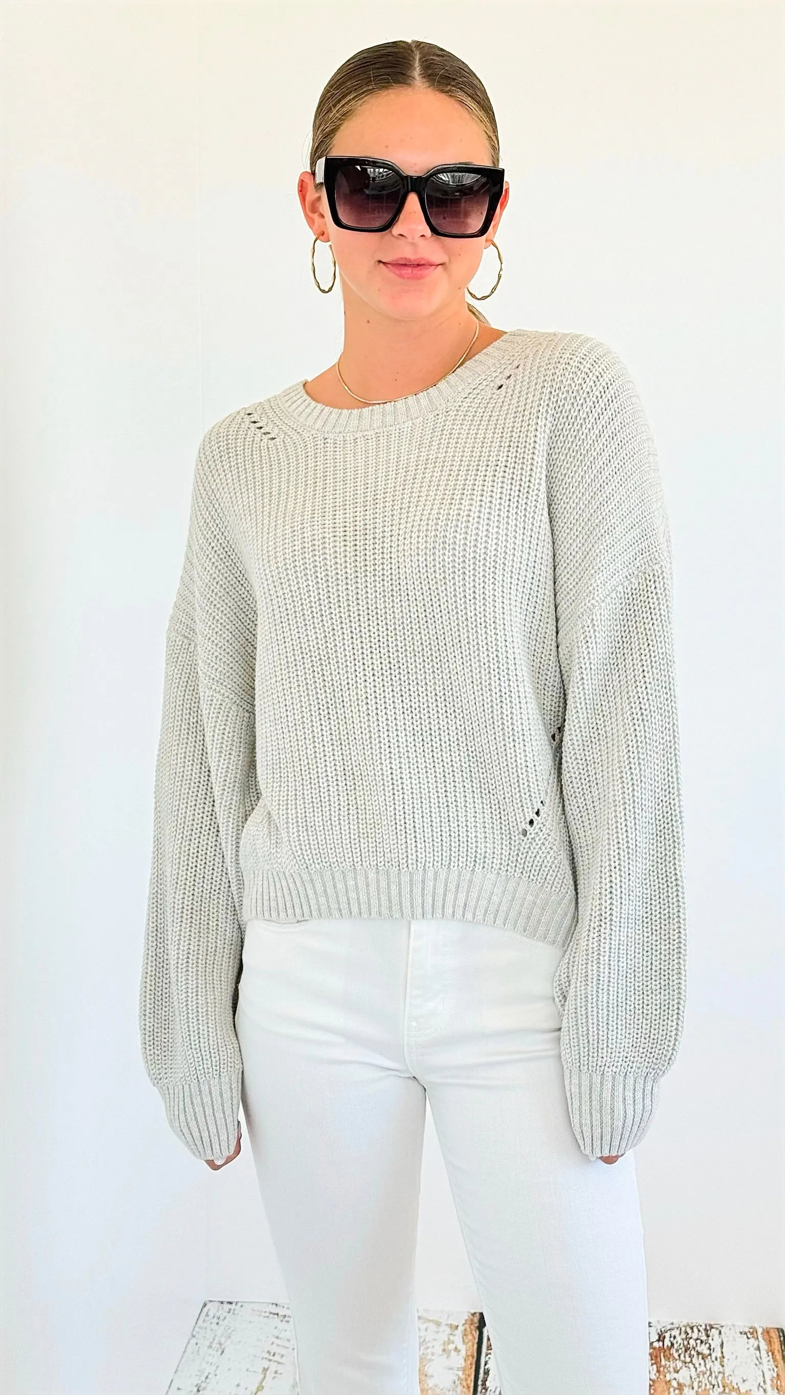 Long Sleeve Knit Sweater