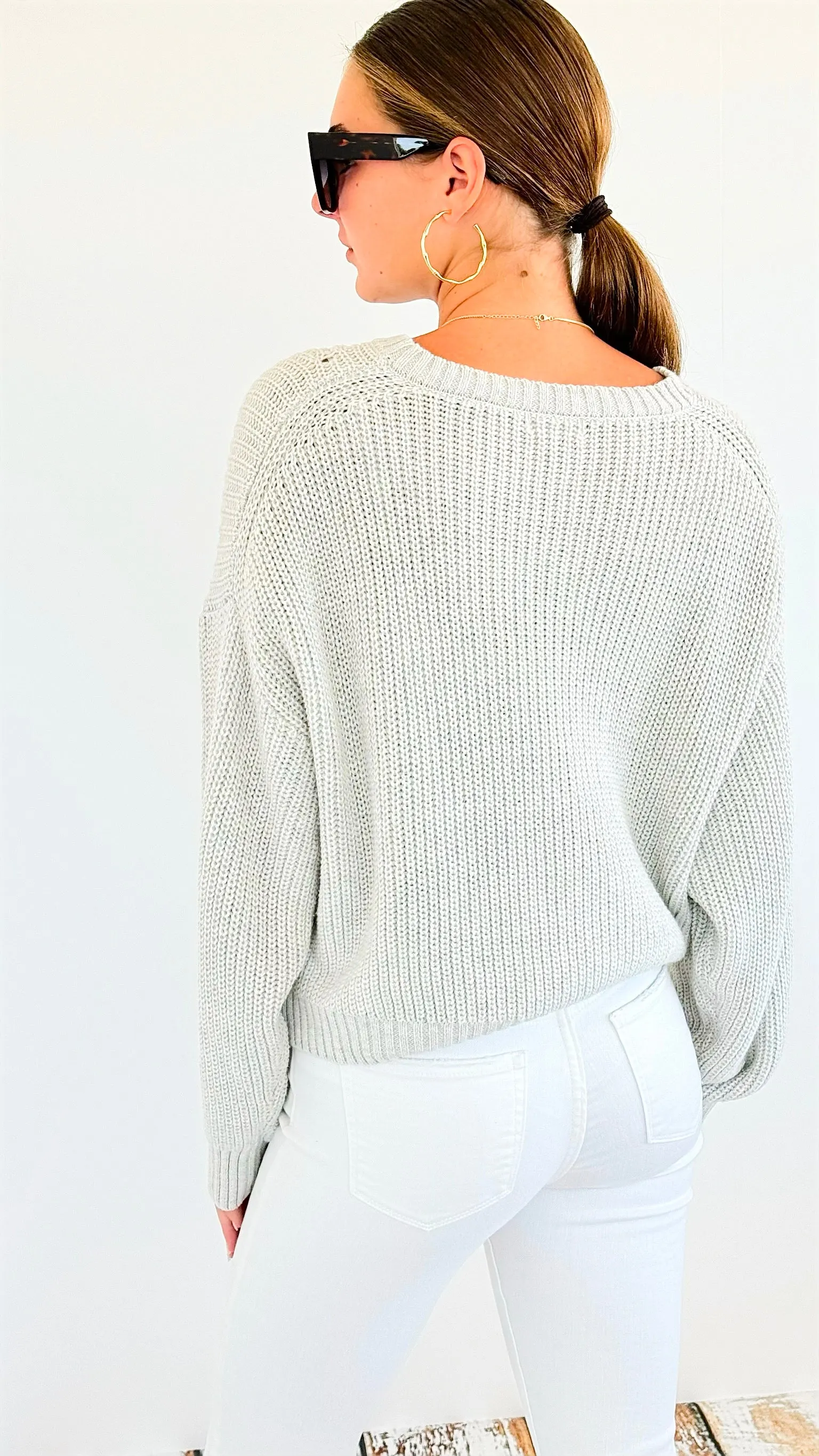 Long Sleeve Knit Sweater