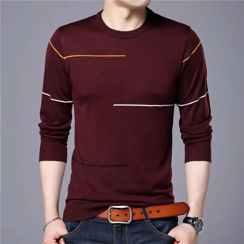 Men's Autumn/Winter Cashmere Slim Warm Pullover