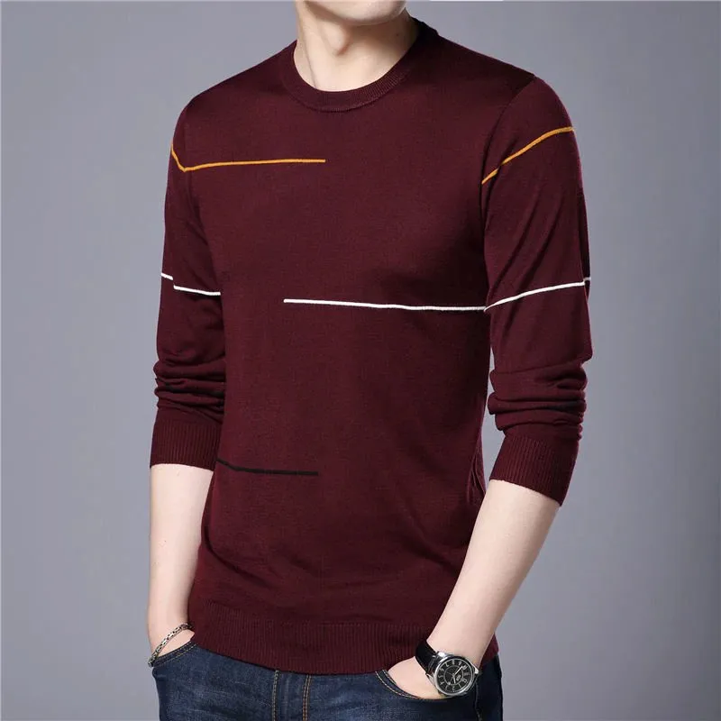 Men's Autumn/Winter Cashmere Slim Warm Pullover