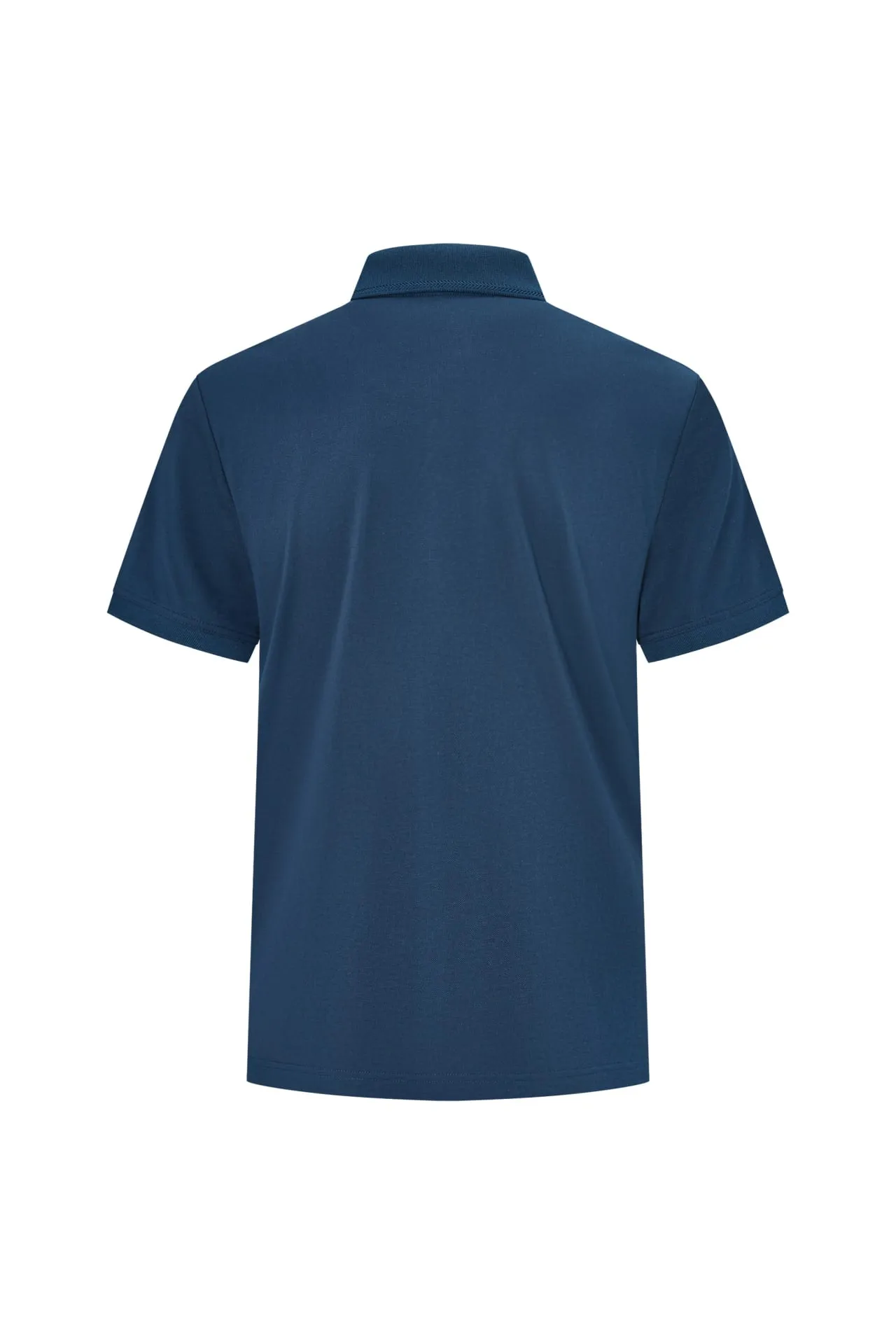 Non-Iron Pure Cotton Placket Embroidery Polo