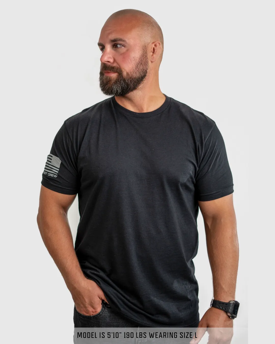 "Gunmetal" Flag T-Shirt (6 Pack)