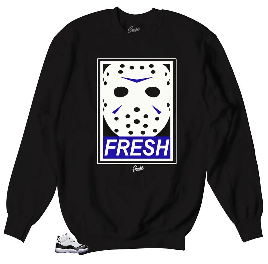 Retro 11 Concord Fresh 2 Death Sweater