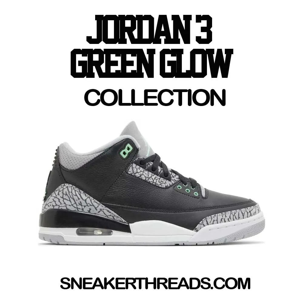 Retro 3 Green Glow Fresh & Klean Hoody