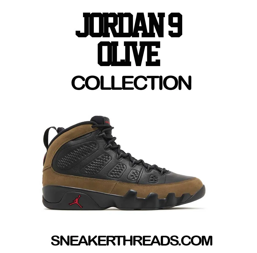 Retro 9 Olive Fresh & Klean Hoody