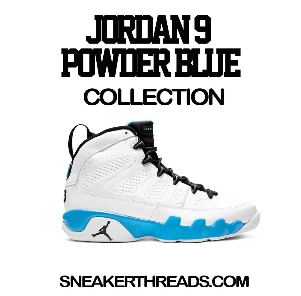 Retro 9 Powder Blue Fresh & Klean Shirt