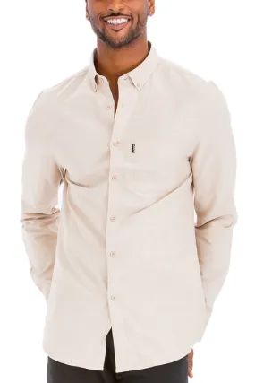 RS: SIGNATURE LONG SLEEVE BUTTON DOWN SHIRT