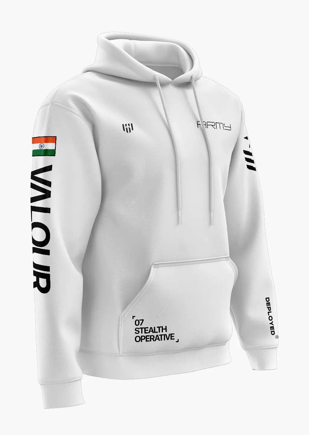 Secret Operative Snow Soft Premium Hoodie