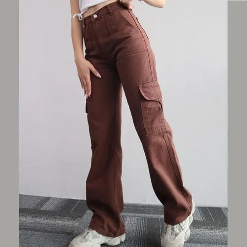 Vintage Straight Baggy Casual Pants