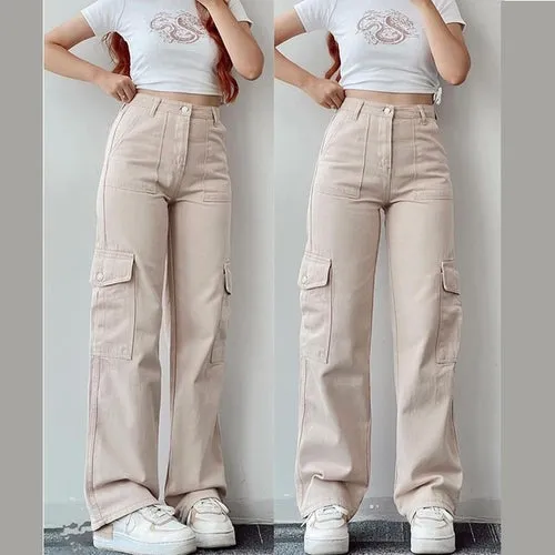 Vintage Straight Baggy Casual Pants