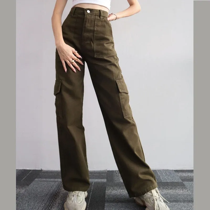 Vintage Straight Baggy Casual Pants