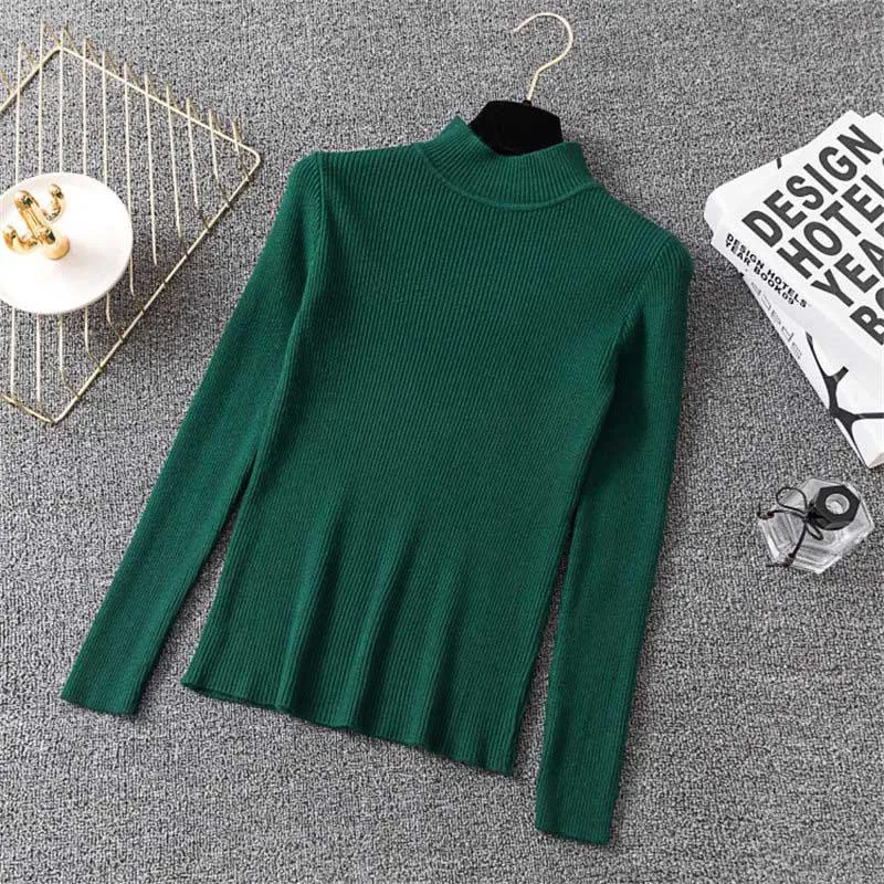 Women's Autumn/Winter Warm Long Sleeved Turtleneck