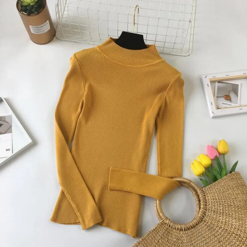 Women's Autumn/Winter Warm Long Sleeved Turtleneck