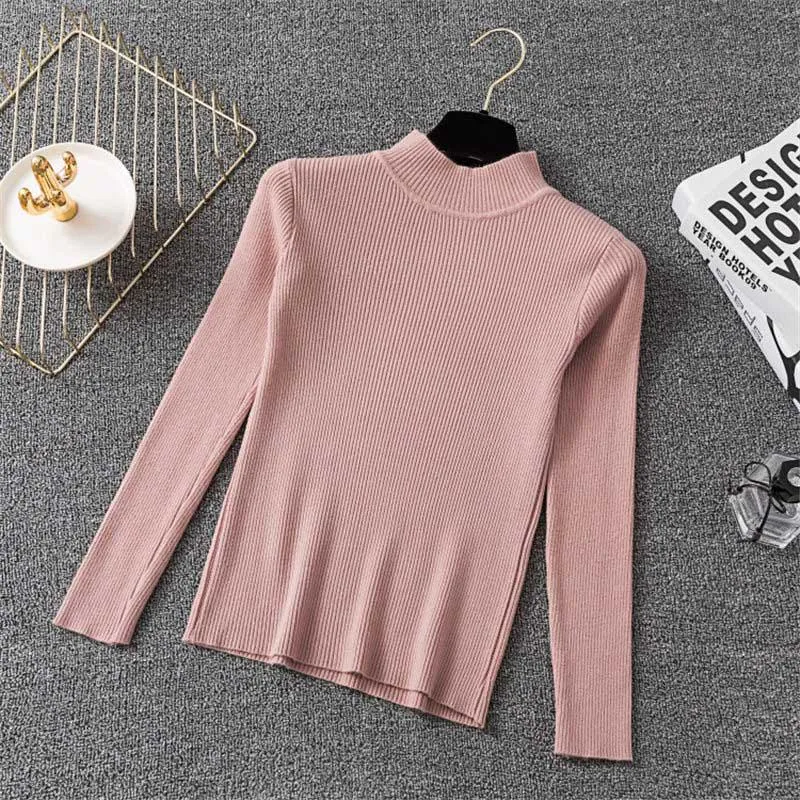 Women's Autumn/Winter Warm Long Sleeved Turtleneck