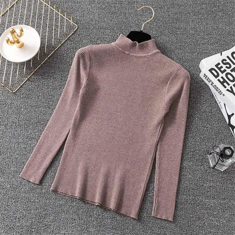 Women's Autumn/Winter Warm Long Sleeved Turtleneck