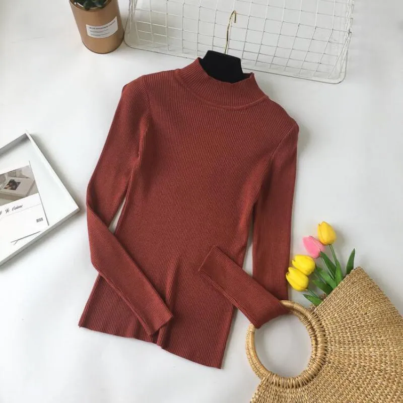 Women's Autumn/Winter Warm Long Sleeved Turtleneck